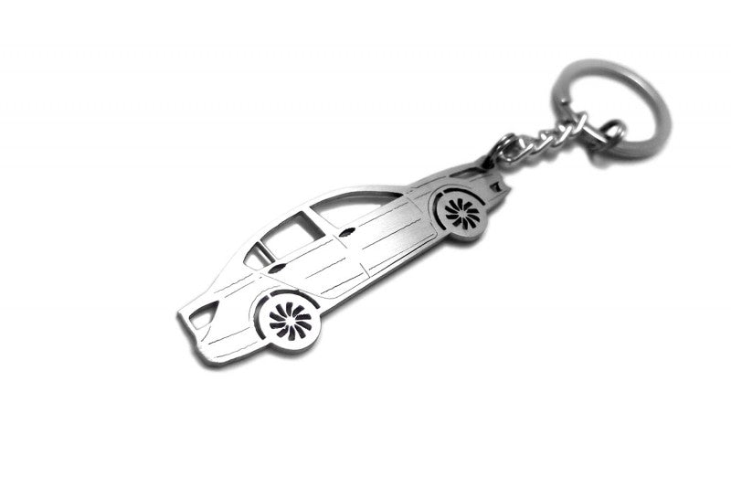 Car Keychain for Honda Accord 9 4D (type STEEL) - decoinfabric