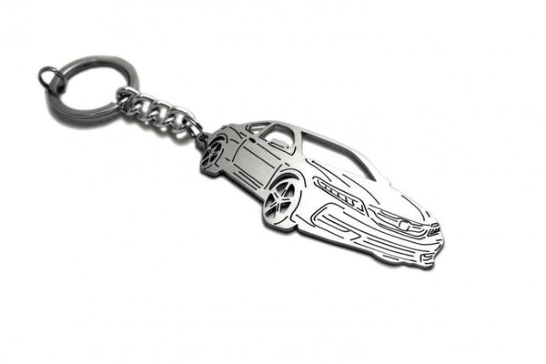 Car Keychain for Honda Accord 9 Coupe (type 3D) - decoinfabric