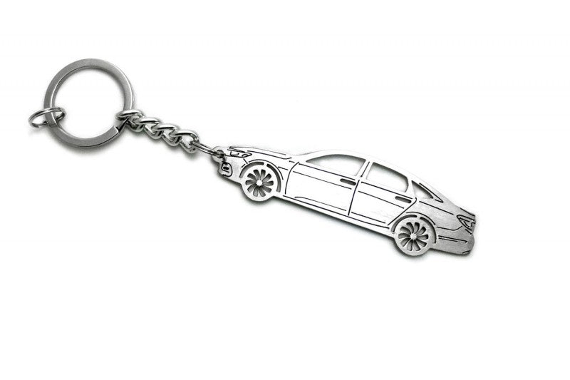 Car Keychain for Honda Accord X 4D (type STEEL) - decoinfabric
