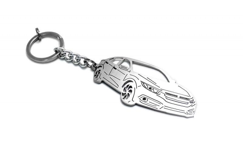 Car Keychain for Honda Civic 4D 2016+ (type 3D) Keychains opdesign