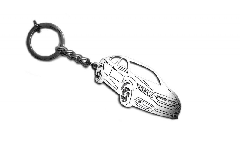 Car Keychain for Honda Civic 4D 2016+ (type 3D) Keychains opdesign