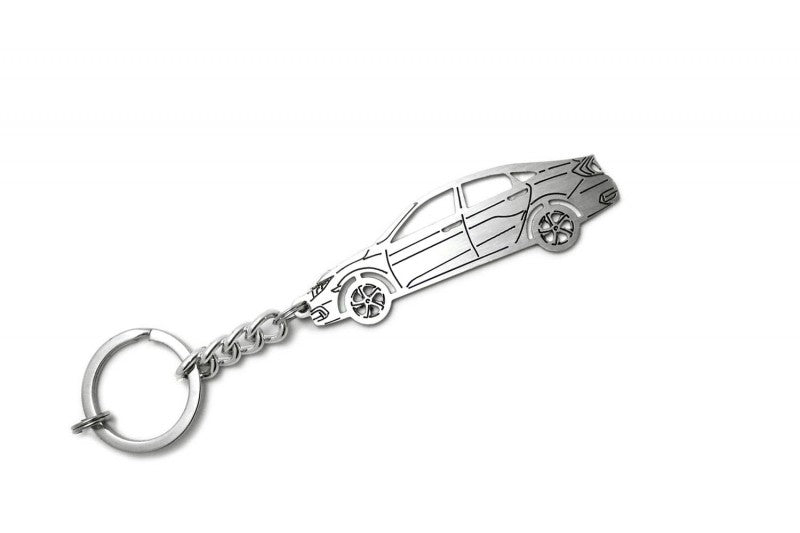 Car Keychain for Honda Civic 4D 2016+ (type STEEL) - decoinfabric