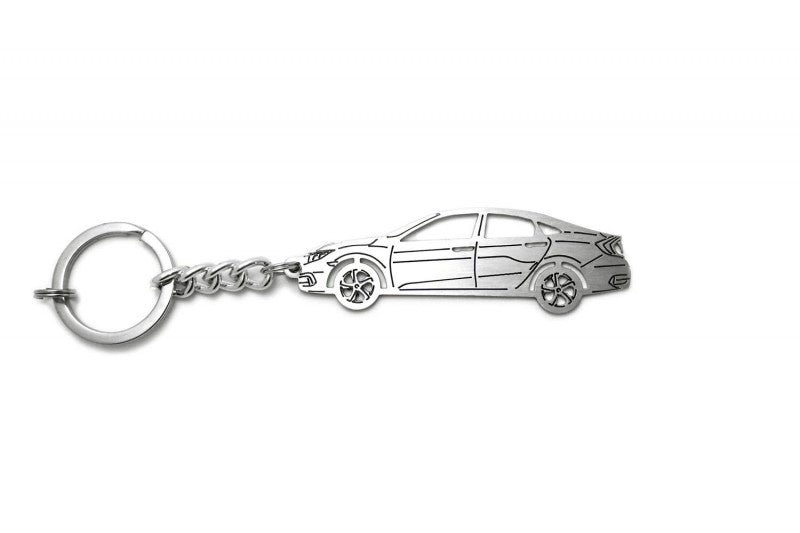 Car Keychain for Honda Civic 4D 2016+ (type STEEL) Keychains opdesign