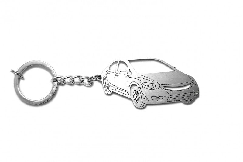Car Keychain for Honda Civic 4D (type 3D) - decoinfabric