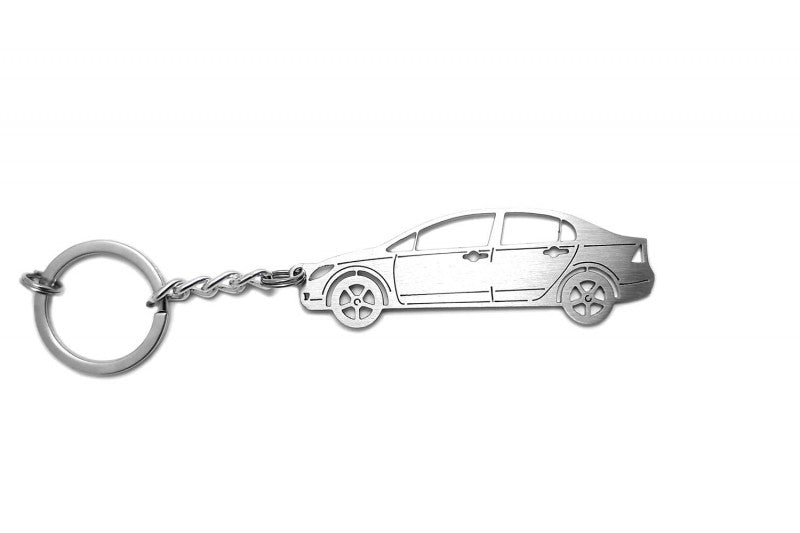 Car Keychain for Honda Civic 4D (type STEEL) Keychains opdesign
