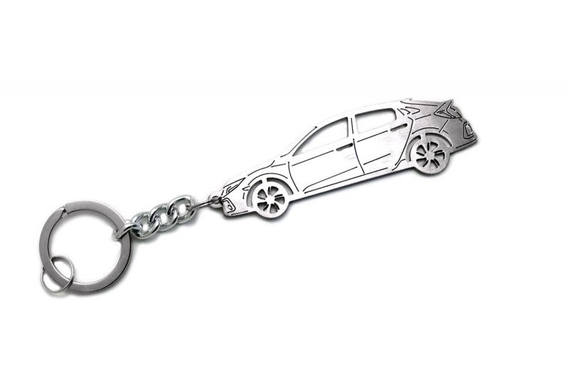 Car Keychain for Honda Civic 5D 2016+ (type STEEL) - decoinfabric