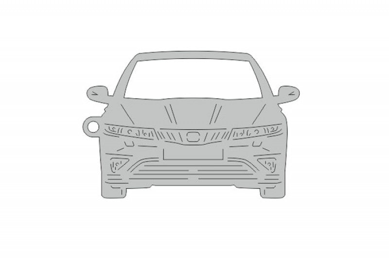 Car Keychain for Honda Civic 5D (type FRONT) Keychains opdesign