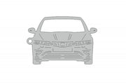 Car Keychain for Honda Civic 5D (type FRONT) Keychains opdesign