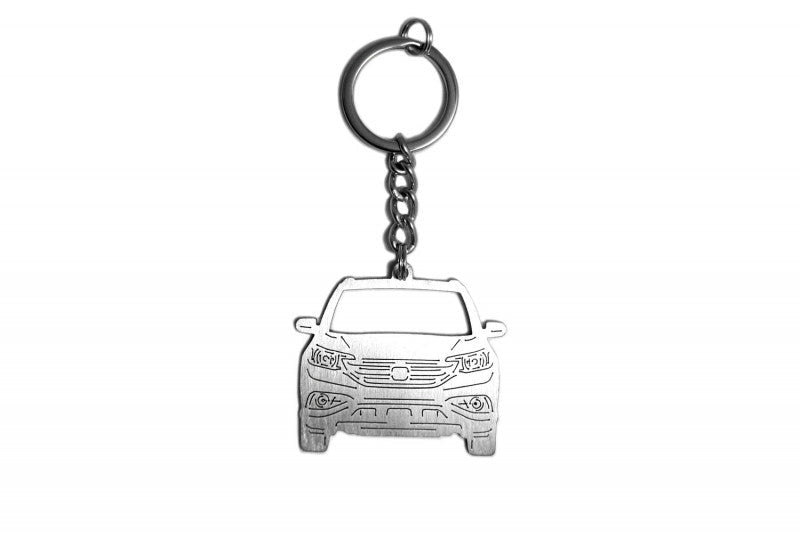 Car Keychain for Honda CR-V IV (type FRONT) - decoinfabric