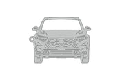 Car Keychain for Honda CR-V VI (type FRONT) Keychains opdesign