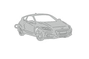 Car Keychain for Honda CR-Z (type 3D) Keychains opdesign