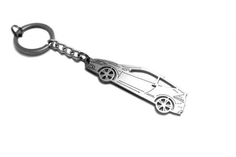 Car Keychain for Honda CR-Z (type STEEL)