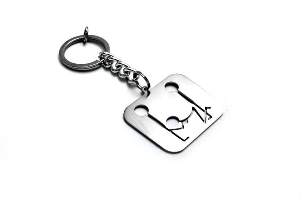 Car Keychain for Honda Fans (type STEEL)