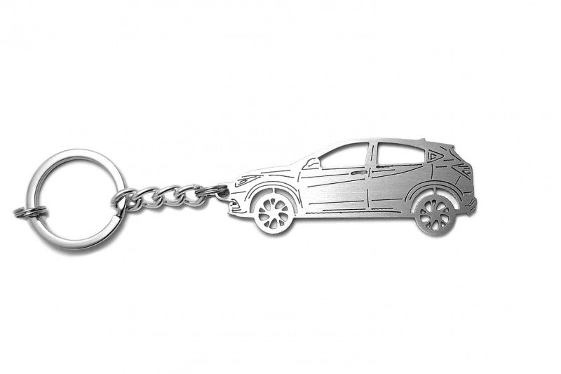Car Keychain for Honda HR-V II (type STEEL)