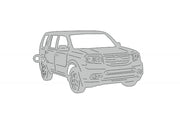Car Keychain for Honda Pilot II (type 3D) Keychains opdesign