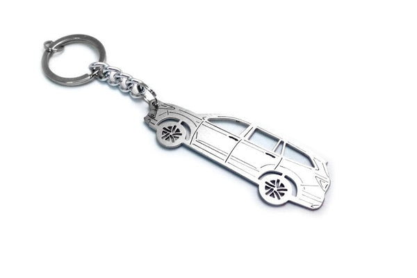 Car Keychain for Honda Pilot III (type STEEL)
