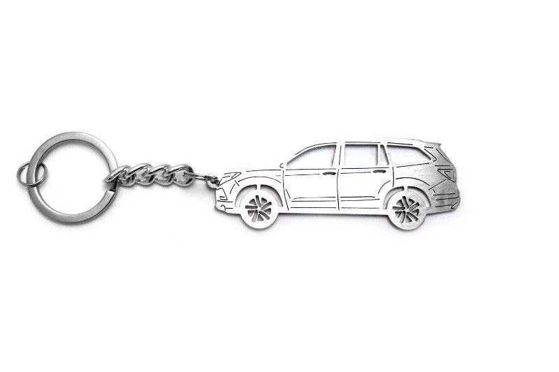 Car Keychain for Honda Pilot III (type STEEL) Keychains opdesign