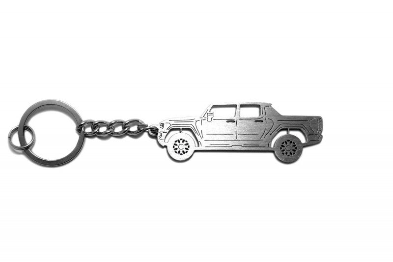 Car Keychain for Hummer EV SUT Pickup (type STEEL) Keychains opdesign