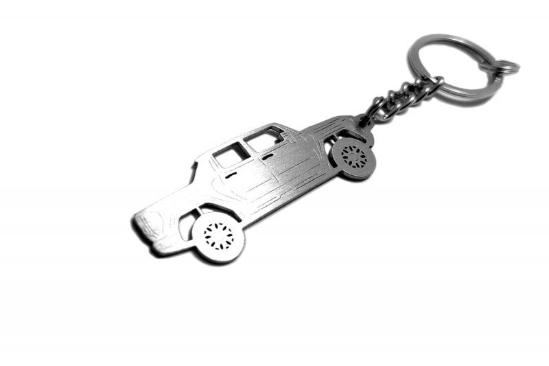 Car Keychain for Hummer EV SUT Pickup (type STEEL) Keychains opdesign