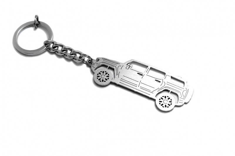 Car Keychain for Hummer EV SUV (type STEEL) - decoinfabric