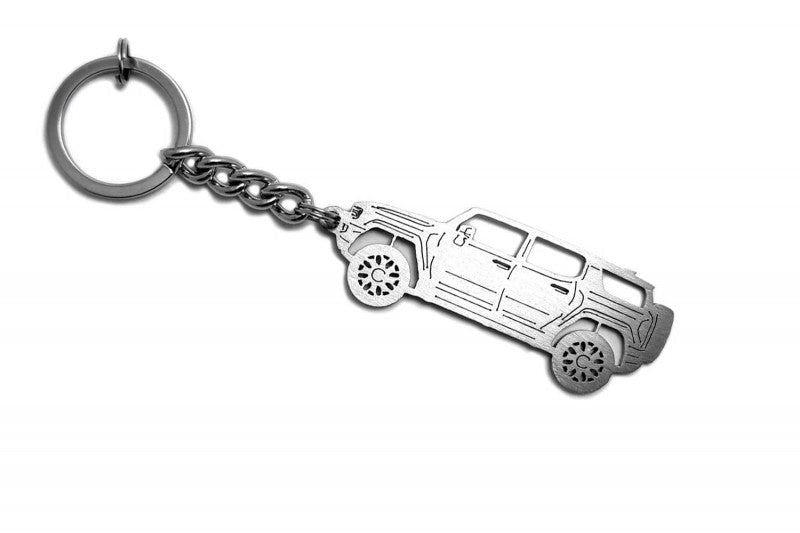 Car Keychain for Hummer EV SUV (type STEEL) - decoinfabric