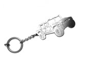 Car Keychain for Hummer H1 (type 3D) Keychains opdesign