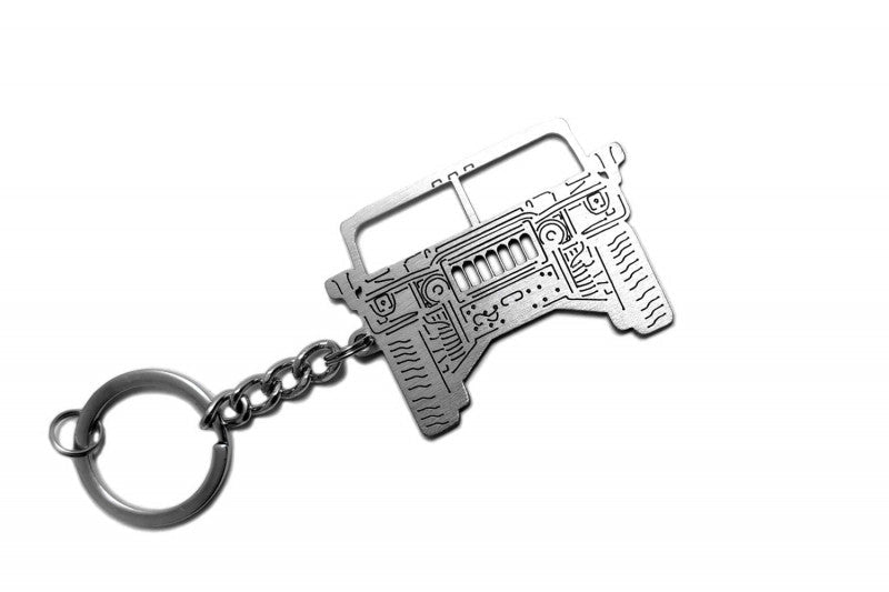 Car Keychain for Hummer H1 (type FRONT) - decoinfabric