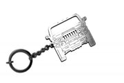 Car Keychain for Hummer H2 (type FRONT) Keychains opdesign
