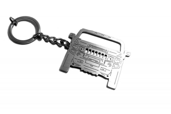 Car Keychain for Hummer H2 (type FRONT)