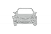 Car Keychain for Hyundai Avante V MD (type FRONT) Keychains opdesign