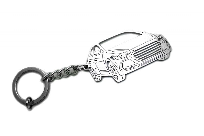 Car Keychain for Hyundai Avante VI AD (type 3D) - decoinfabric