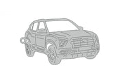 Car Keychain for Hyundai Creta II (type 3D) Keychains opdesign
