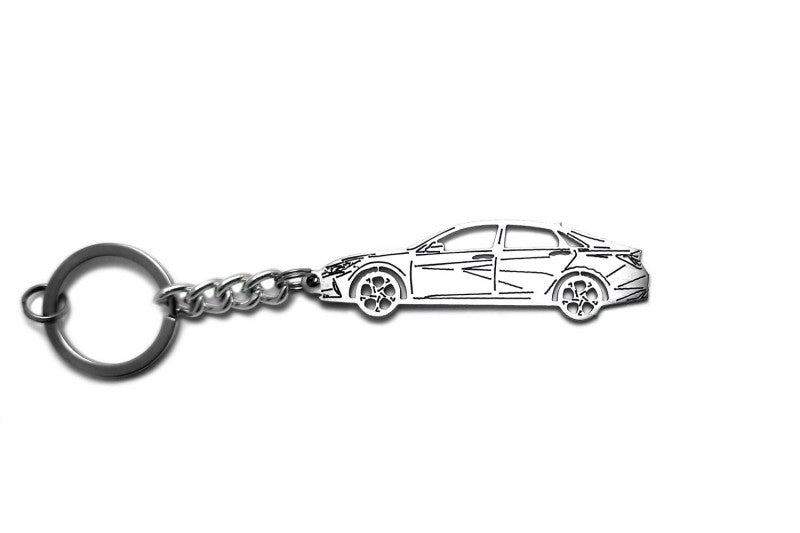 Car Keychain for Hyundai Elantra VII CN7 (type STEEL) - decoinfabric