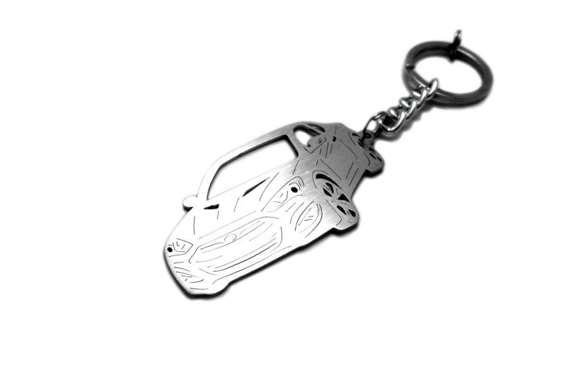 Car Keychain for Hyundai Genesis Coupe (type 3D) - decoinfabric