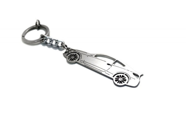 Car Keychain for Hyundai Genesis Coupe (type STEEL) - decoinfabric