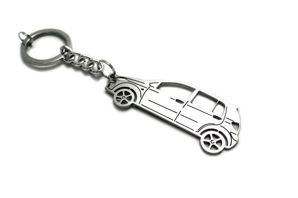 Car Keychain for Hyundai Getz (type STEEL) - decoinfabric