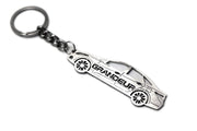Car Keychain for Hyundai Grandeur V (type STEEL) Keychains opdesign