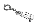 Car Keychain for Hyundai i10 I (type STEEL) Keychains opdesign