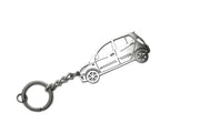Car Keychain for Hyundai i10 I (type STEEL) Keychains opdesign