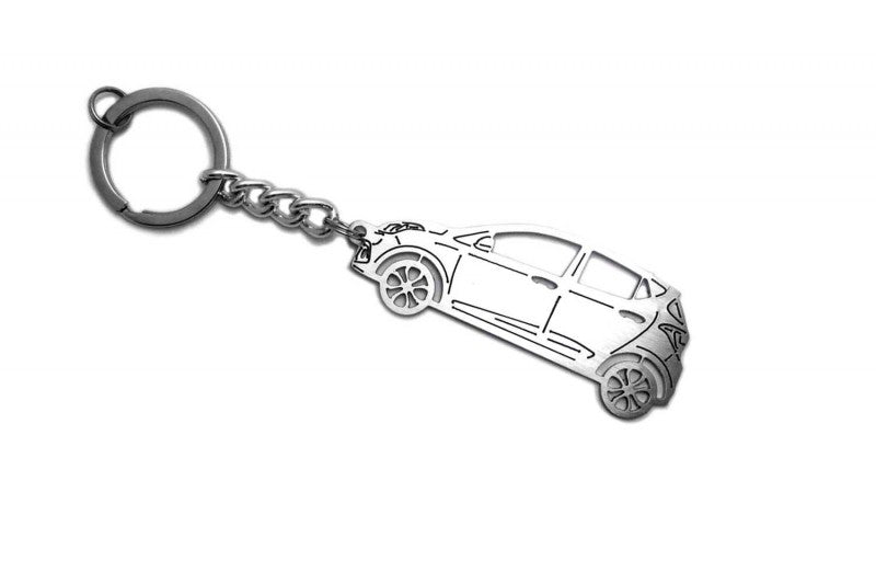 Car Keychain for Hyundai i10 II (type STEEL) - decoinfabric