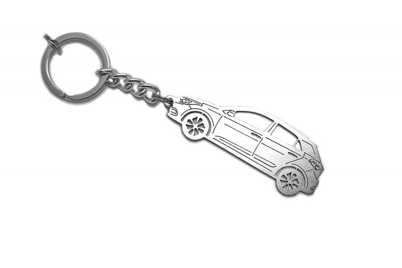 Car Keychain for Hyundai i20 II (type STEEL) - decoinfabric