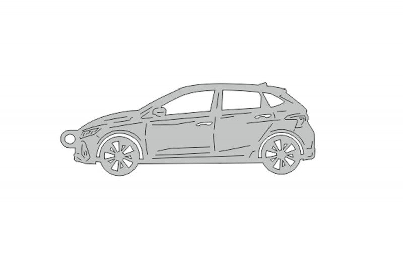 Car Keychain for Hyundai i20 III (type STEEL) Keychains opdesign