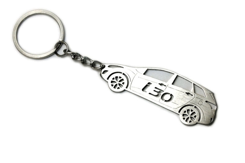 Car Keychain for Hyundai i30 II CW (type STEEL) - decoinfabric