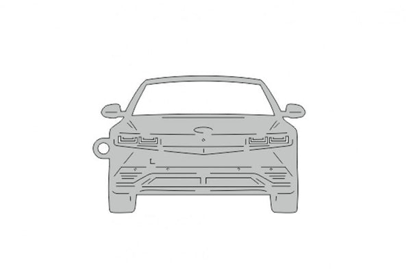 Car Keychain for Hyundai Ioniq 5 (type FRONT) - decoinfabric