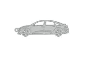 Car Keychain for Hyundai Ioniq 6 (type STEEL) Keychains opdesign