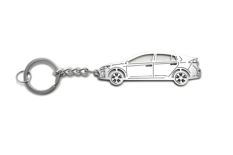 Car Keychain for Hyundai Ioniq (type STEEL) Keychains opdesign