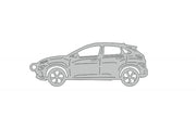 Car Keychain for Hyundai Kona I 2017-2022 (type STEEL) Keychains opdesign