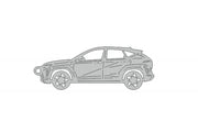 Car Keychain for Hyundai Kona II 2022+ (type STEEL) Keychains opdesign