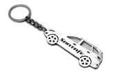 Car Keychain for Hyundai SantaFe II (type STEEL) Keychains opdesign