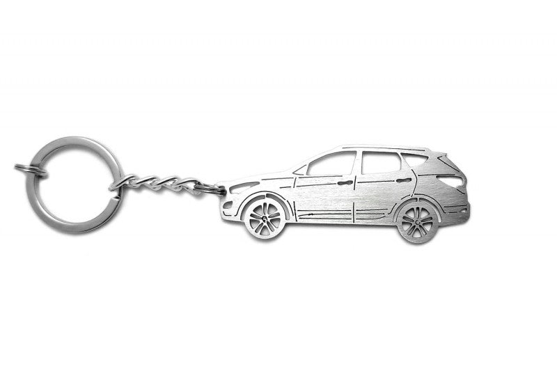 Car Keychain for Hyundai SantaFe III (type STEEL) Keychains opdesign